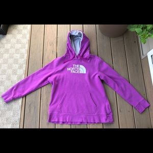The North Face hooded sweatshirt